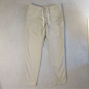 Vuori Pants Large mens V412 Ripstop Joggers Drawstring Measures 33x32